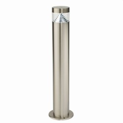 Pyramid - LED Brushed Stainless Steel Bollard
