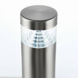 Pyramid - LED Brushed Stainless Steel Bollard