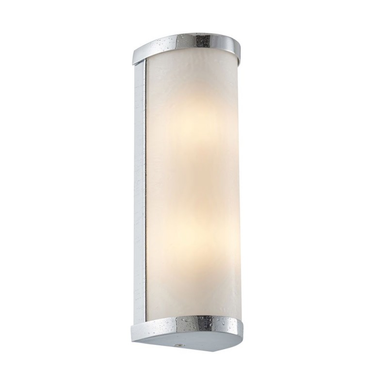 Saxby-39363 - Ice - Chrome 2 Light with Frosted Glass IP44
