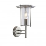 York - Outdoor Polished Stainless Steel Wall Lamp