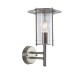 Saxby-4478182 - York - Outdoor Polished Stainless Steel Wall Lamp
