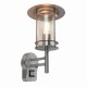 Saxby-4479782 - York - Outdoor PIR Polished Stainless Steel Wall Lamp