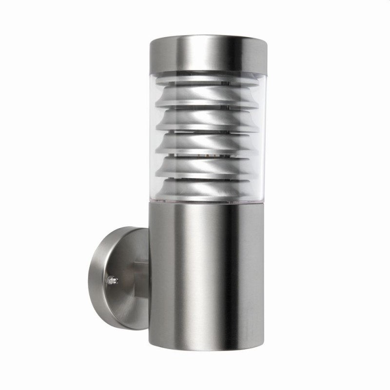 Saxby-49909 - Equinox - Marine Grade Brushed Stainless Steel Wall Lamp