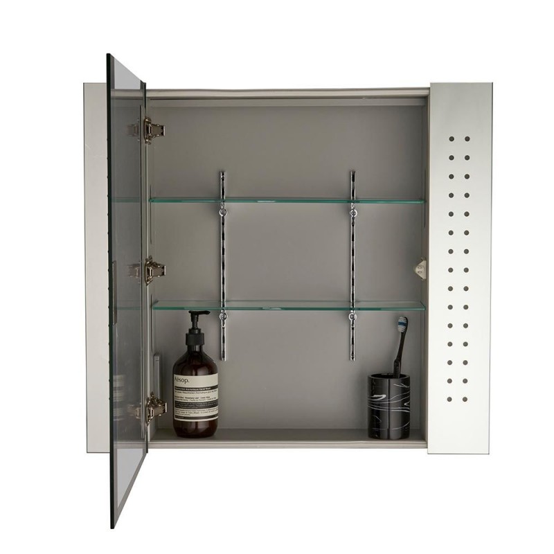 Saxby-60894 - Revelo - LED Cabinet Mirror with Shaver Socket IP44