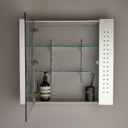 Revelo - LED Cabinet Mirror with Shaver Socket IP44