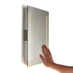 Rift - Bathroom CCT Mirror with Shaver Socket