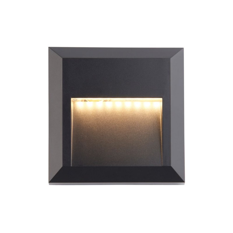 Saxby-61219 - Severus - Black Surface Downlight CCT Brick Light
