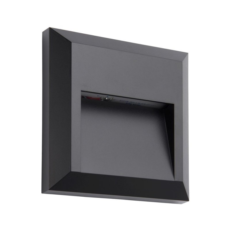 Saxby-61219 - Severus - Black Surface Downlight CCT Brick Light