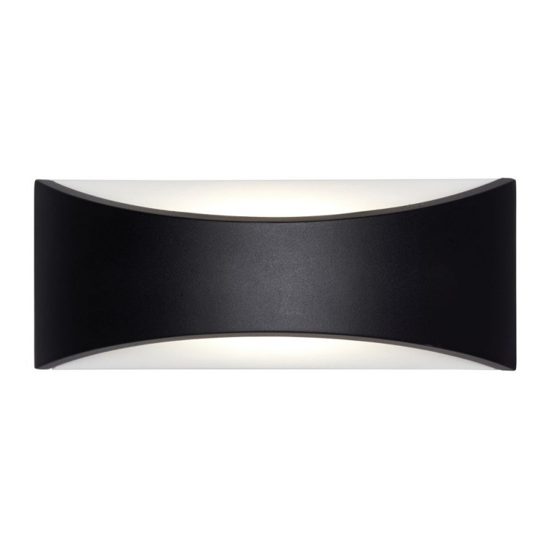 Saxby-61865 - Vulcan - Outdoor Black CCT Wall Lamp
