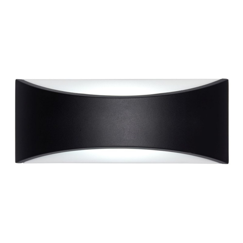 Saxby-61865 - Vulcan - Outdoor Black CCT Wall Lamp