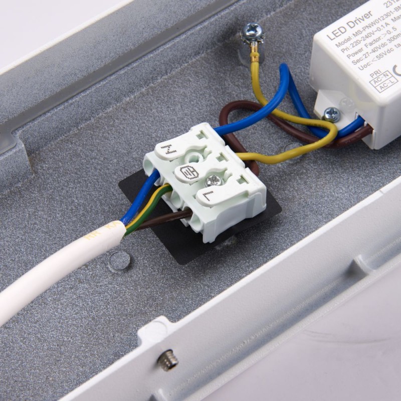 Saxby-61866 - Vulcan - Outdoor White CCT Wall Lamp