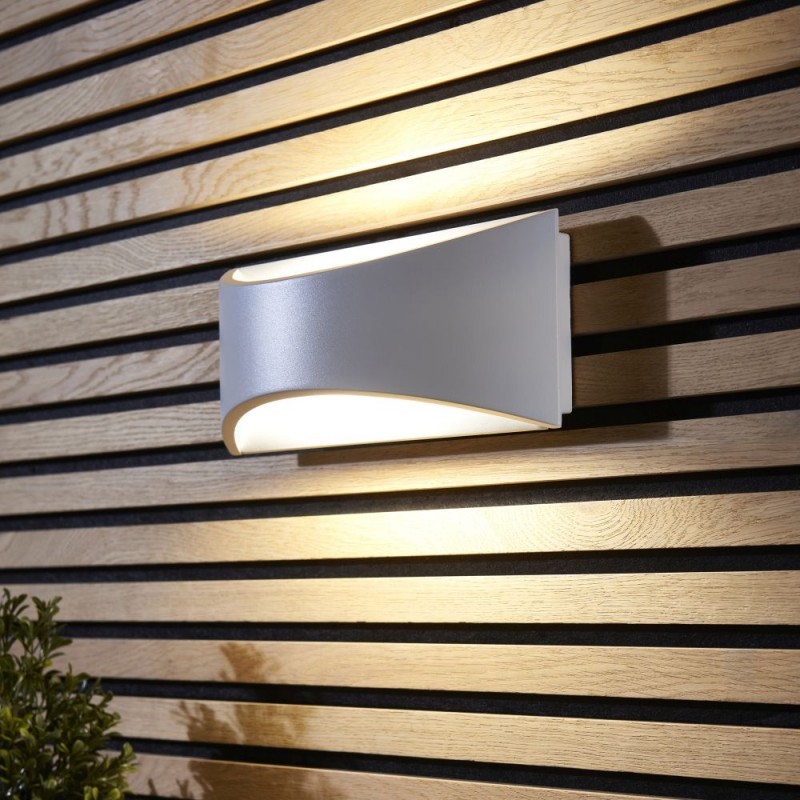 Saxby-61866 - Vulcan - Outdoor White CCT Wall Lamp