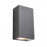 Morti - Textured Anthracite Up&Down CCT Wall Lamp