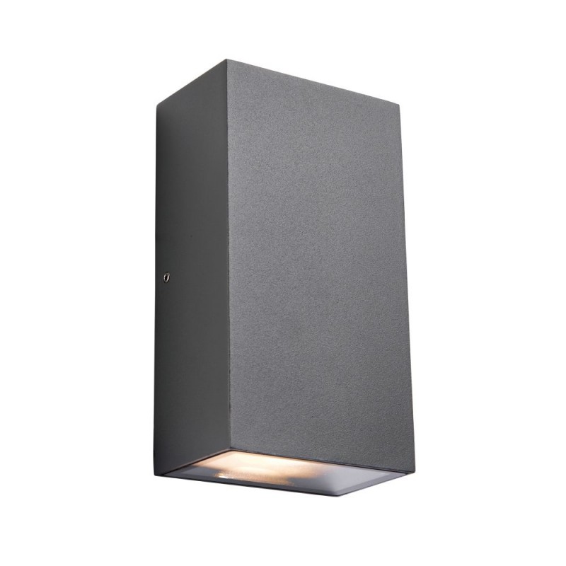 Saxby-67687 - Morti - Textured Anthracite Up&Down CCT Wall Lamp