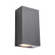 Saxby-67687 - Morti - Textured Anthracite Up&Down CCT Wall Lamp