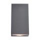 Saxby-67687 - Morti - Textured Anthracite Up&Down CCT Wall Lamp