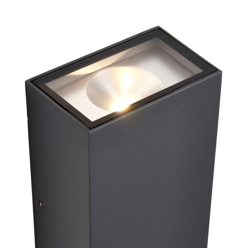 Saxby-67687 - Morti - Textured Anthracite Up&Down CCT Wall Lamp