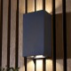 Saxby-67687 - Morti - Textured Anthracite Up&Down CCT Wall Lamp