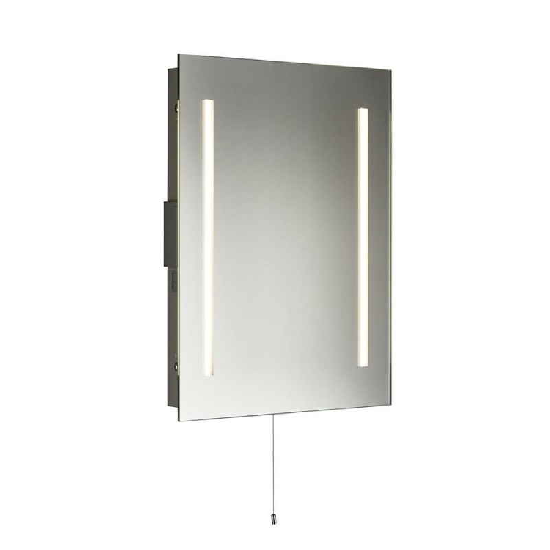 Saxby-72360 - Glimpse - Bathroom LED Mirror with Shaver Socket