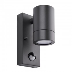 Palin - Anthracite Downlight PIR Wall Lamp Palin - Anthracite Downlight PIR Wall Lamp