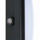 Saxby-77916 - Lucca Mini - Black & White LED Wall Lamp IP65 with Photocell Sensor