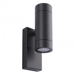 Palin - Photocell Anthracite Up&Down Wall Lamp Palin - Photocell Anthracite Up&Down Wall Lamp