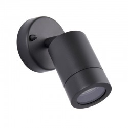 Palin - Outdoor Anthracite Single Spot Wall Lamp