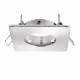 Saxby-80245 - Speculo - Square Brushed Chrome Recessed Downlight IP65
