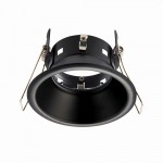 Speculo Anti-glare - IP65 Black Recessed Downlight Ø 8.5 cm