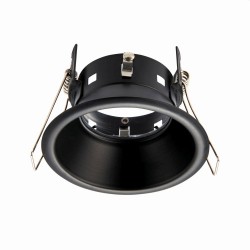 Speculo Anti-glare - IP65 Black Recessed Downlight Ø 8.5 cm