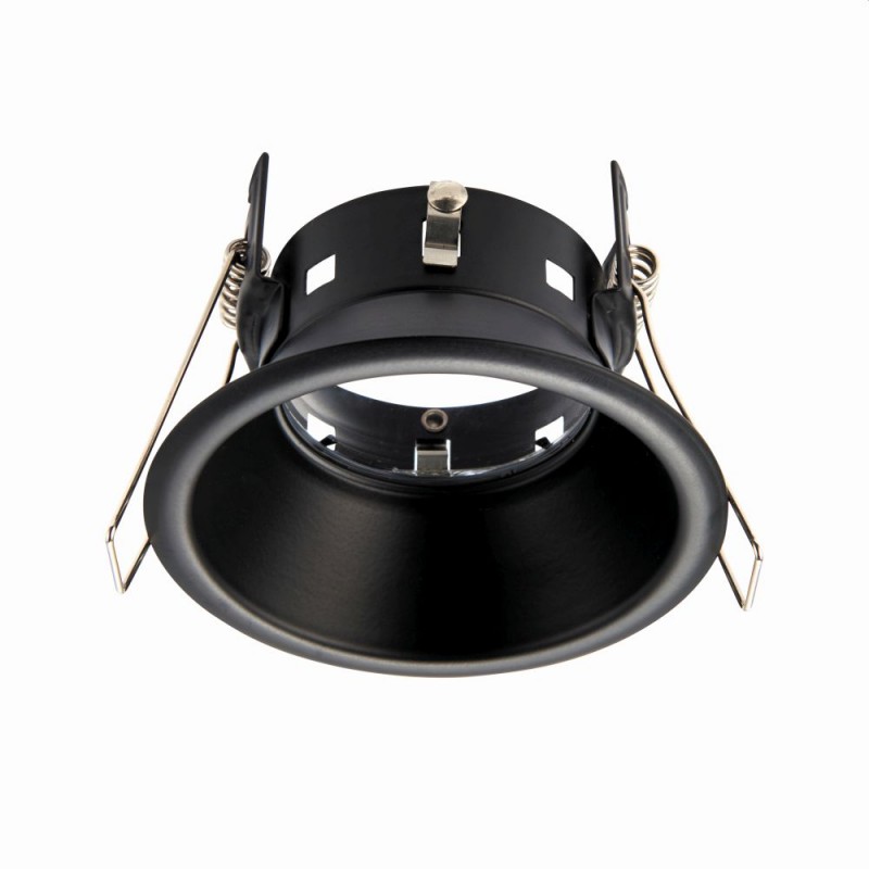 Saxby-80248 - Speculo Anti-glare - IP65 Black Recessed Downlight Ø 8.5 cm