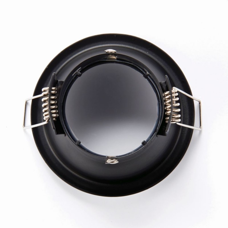 Saxby-80248 - Speculo Anti-glare - IP65 Black Recessed Downlight Ø 8.5 cm