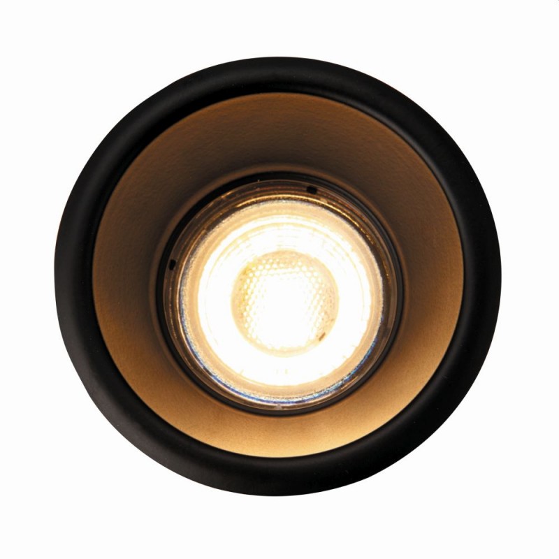 Saxby-80248 - Speculo Anti-glare - IP65 Black Recessed Downlight Ø 8.5 cm
