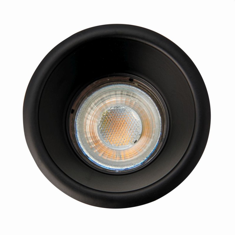 Saxby-80248 - Speculo Anti-glare - IP65 Black Recessed Downlight Ø 8.5 cm