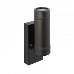 Icarus - Outdoor Black Up&Down Photocell Wall Lamp Icarus - Outdoor Black Up&Down Photocell Wall Lamp