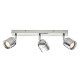 Saxby-81570 - Knight - Polished Chrome 3 Spotlights IP44