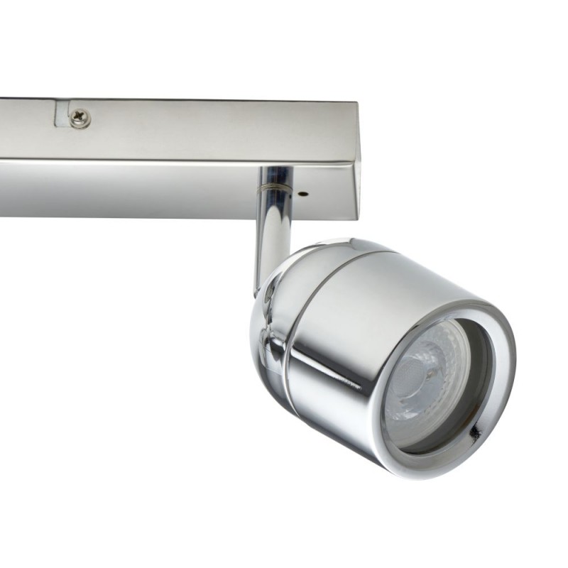 Saxby-81570 - Knight - Polished Chrome 3 Spotlights IP44