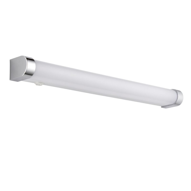 Saxby-91796 - Moda - Chrome LED Wall Lamp with White Diffuser IP44