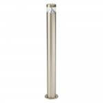 Pyramid - LED Brushed Stainless Steel Big Bollard