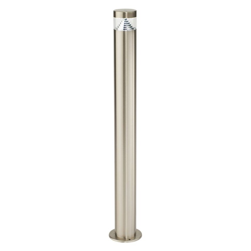 Saxby-92534 - Pyramid - LED Brushed Stainless Steel Big Bollard