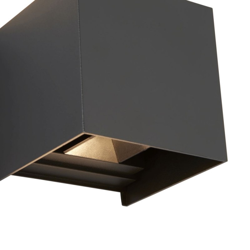 Saxby-97824 - Glover - LED Black Up&Down CCT Wall Lamp