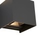 Saxby-97824 - Glover - LED Black Up&Down CCT Wall Lamp