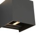Saxby-97824 - Glover - LED Black Up&Down CCT Wall Lamp