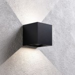 Glover - LED Black Up&Down CCT Wall Lamp