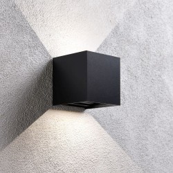 Glover - LED Black Up&Down CCT Wall Lamp