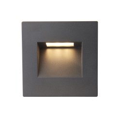 Albus - Black Downlight Square CCT Brick Light