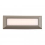 Severus - Grey Surface CCT Brick Light with White Diffuser