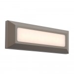 Severus - Grey Surface CCT Brick Light with White Diffuser