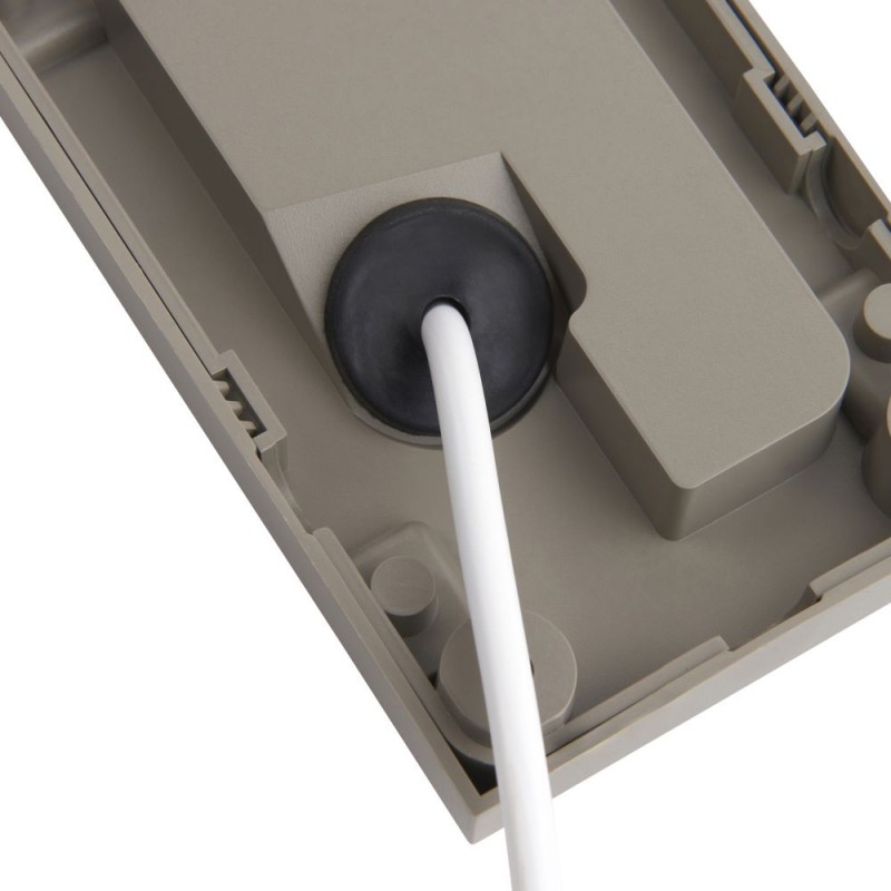 Saxby-EL-40103 - Severus - Grey Surface CCT Brick Light with White Diffuser