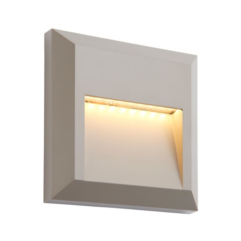 Saxby-EL-40107 - Severus - Grey Surface Downlight Square CCT Brick Light